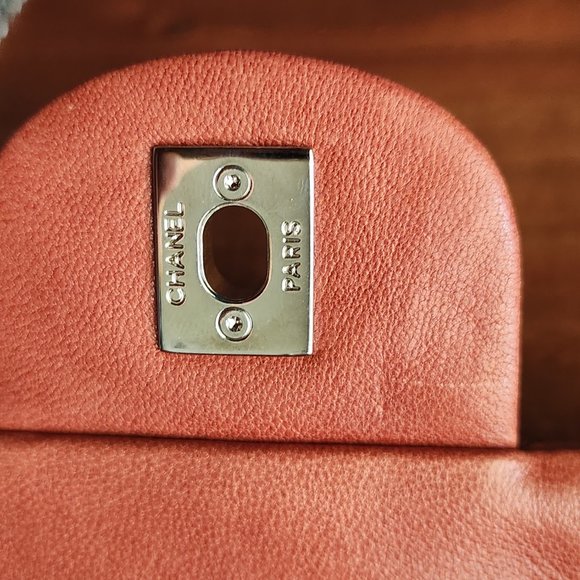 Chanel Classic Single Flap Bag Diamond Quilted Cognac Brown Pristine Condition - Picture 4 of 7